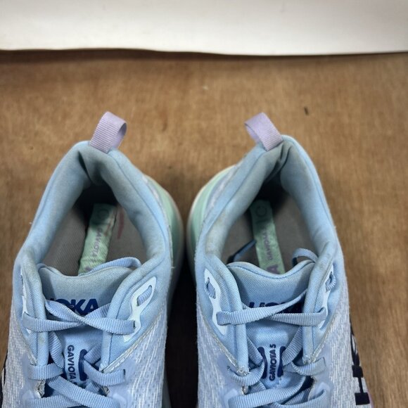 Hoka One One Gaviota 5 Women's Size 10 Blue Running Sneakers - Picture 8 of 9